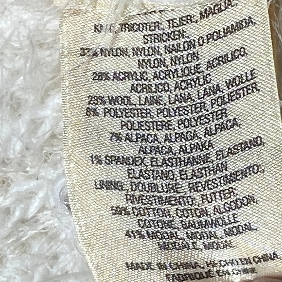 Anthropologie Sleeping on Snow Sweater Dress Womens M Alpaca Wool Chevron New - Picture 6 of 12